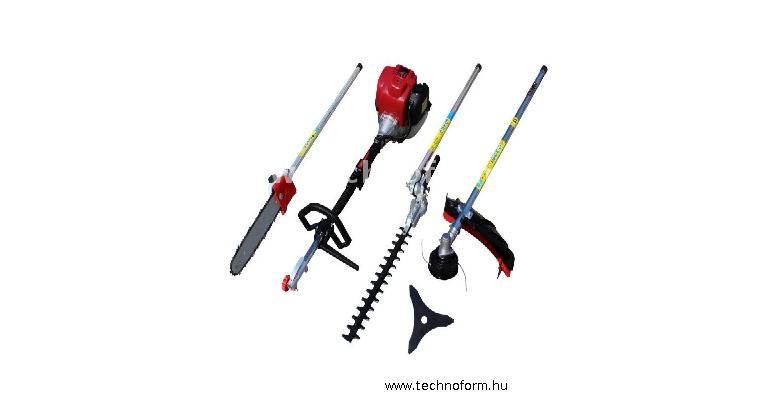 agt 3526 multi benzinmotoros multifunkciós fűkasza honda gx35 négyütemű motorral