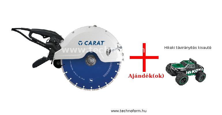carat mzds400000 gyémánttárcsás falvágó 3200w / 400mm + hikoki távirányitós kisautó
