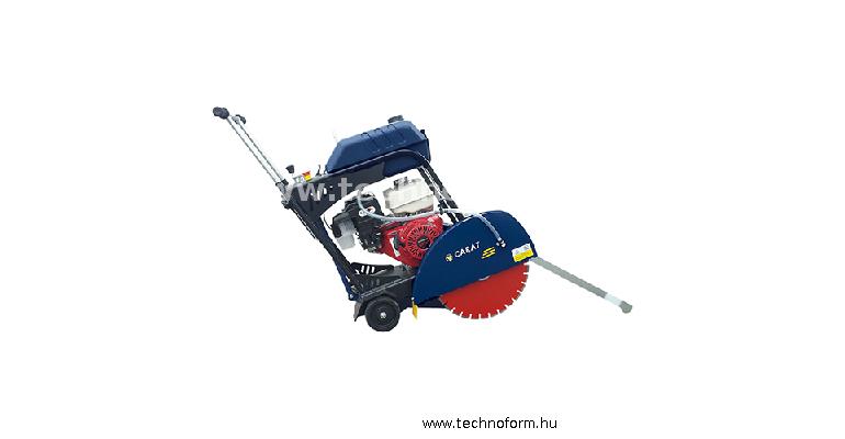 carat rvz5000000 benzinmotoros aszfaltvágó  500mm tárcsaátmérővel