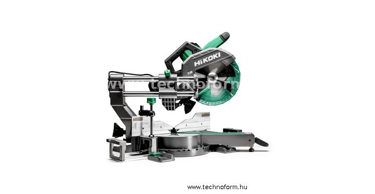 hikoki c10fsb2waz gérvágófűrész 1200w 254 mm árnyékvonal jelölővel