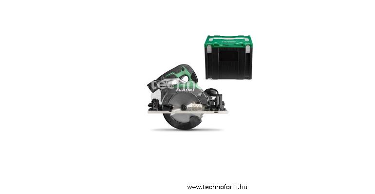 hikoki c1806dumw2z akkumulátoros körfűrész 18v 165mm tárcsával hitbox-ban akku és töltő nélkül