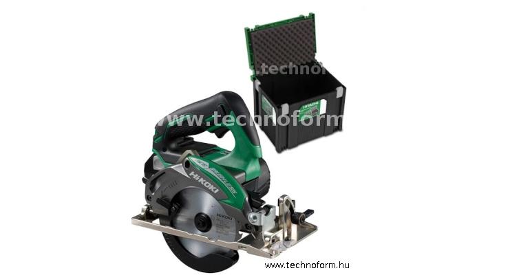 hikoki c18dbl-basic-hsc akkumulátoros körfűrész 18v 125mm akku és töltő nélkül hitboxban - c18dblw2z