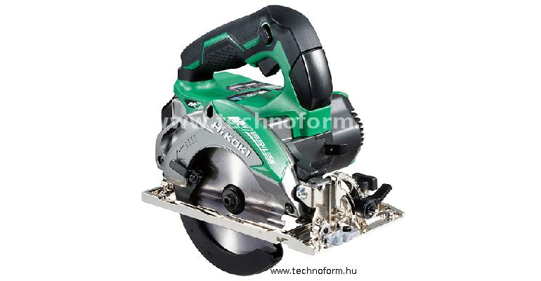 hikoki c3605daw2z akkumulátoros körfűrész 125mm 36v hitbox kofferben akku és töltő nélkül