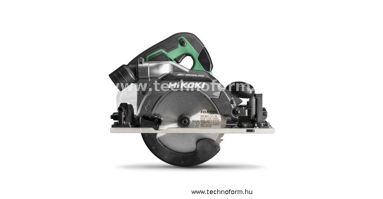 hikoki c3606dumw2z akkumulátoros merülő  körfűrész 36v akku és töltő nélkül hitbox-ban