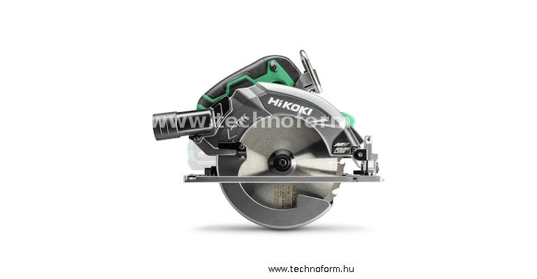 hikoki c3607dbwrz akkumulátoros körfűrész 2x36v bsl36a18 akkuval multivolt hitboxban