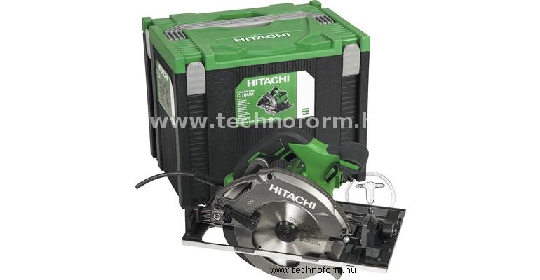 hikoki c7bumw1z körfűrész 190mm 1300w fékkel hitbox-ban