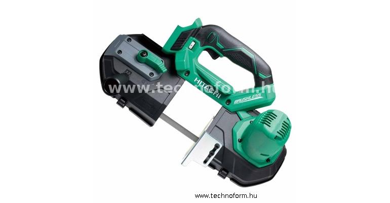 hikoki cb18dbl akkus kézi szalagfűrész 18v akku és töltő nélkül papírdobozban - cb18dblw4z