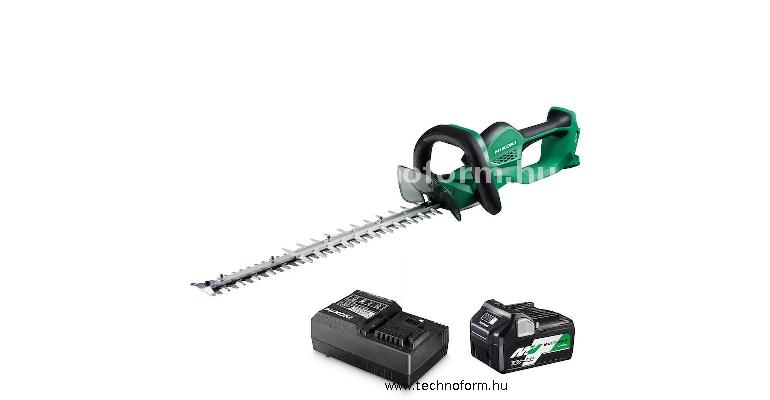 hikoki ch3656dawbz akkus sövényvágó 36v 2,5ah multivolt 56cm vágóéllel