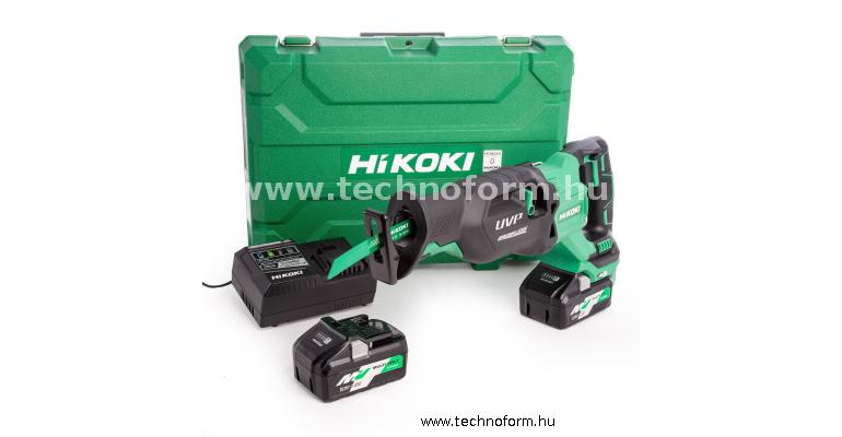 hikoki cr36da akkus orrfűrész 36v multivolt 2x2,5ah-s akksival hitboxban - cr36dawgz