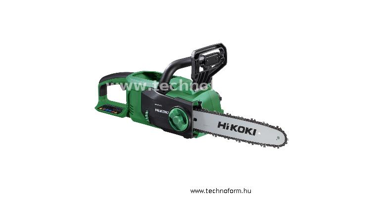 hikoki cs3630dbw4z akkus láncfűrész 36v 30cm vezetővel multivolt akku és töltő nélkül