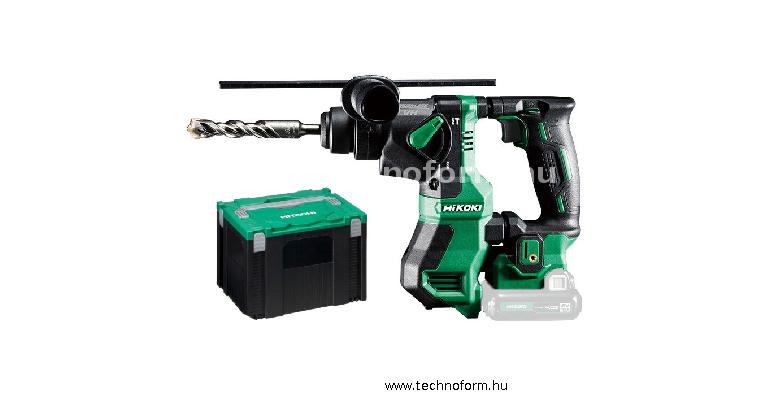 hikoki dh12ddw2z akkus fúrókalapács sds+ 1,1j 12v hitbox-ban akku és töltő nélkül