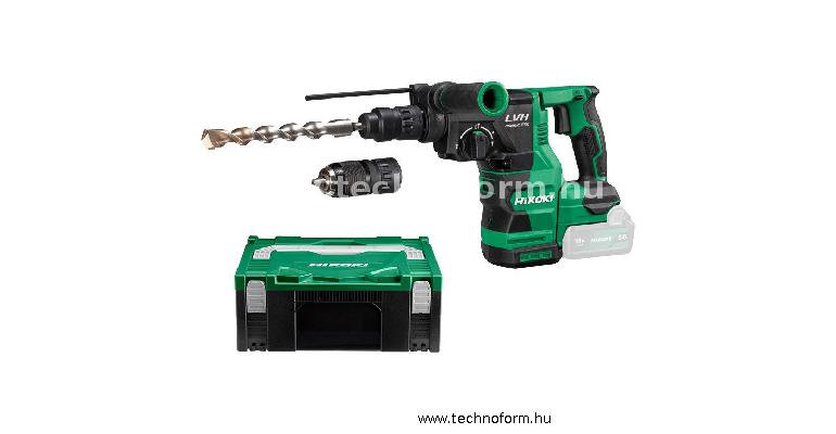 hikoki dh1826dcw2z akkus fúró-vésőkalapács 2,6j 18v akku és töltő nélkül hitbox kofferben