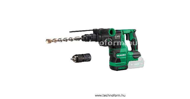 hikoki dh1826dcw4z akkus fúró-vésőkalapács 2,6j 18v akku és töltő nélkül