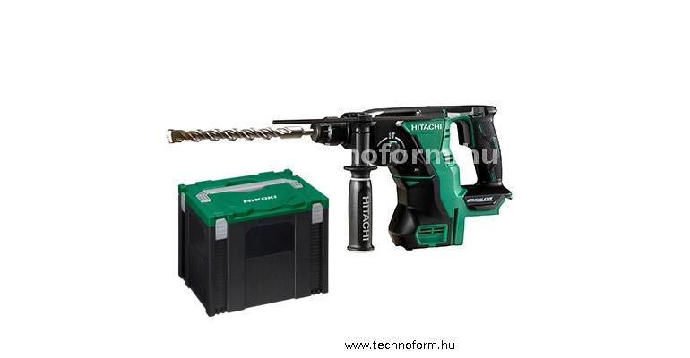 hikoki dh18dbl-basic-hsc akkus fúró-vésőkalapács 2,6j 18v akku és töltő nélkül hitbox-ban