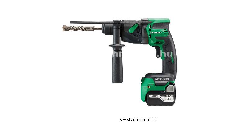 hikoki dh18dpbwpz akkus fúró-vésőkalapács 1,3j 18v 2x5ah akkuval