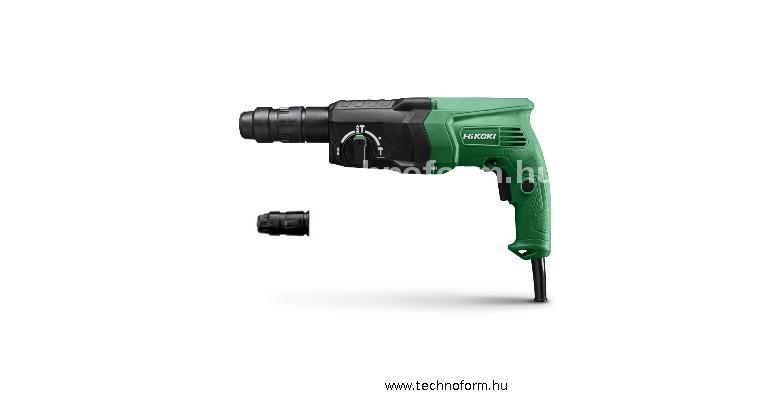 hikoki dh24pmhwsz fúrókalapács sds+ 2,7j 730w cserélhető tokmánnyal
