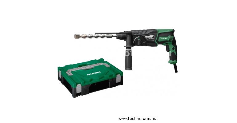 hikoki dh26pb2-hsc fúrókalapács sds+ 830w 2.9j hitboxban szállítva - dh26pb2w1z