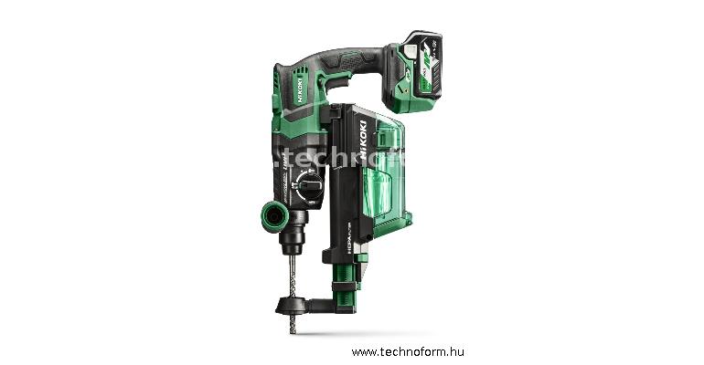 hikoki dh36dpe-vacuum akkus fúró-vésőkalapács 3,2j 36v 2x2,5ah akkuval és töltővel - dh36dpewez