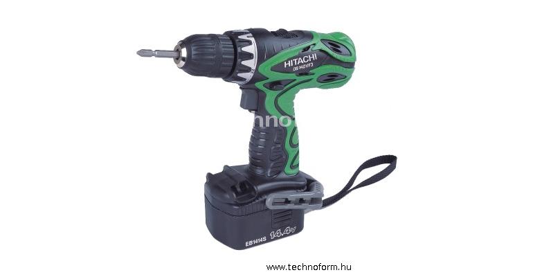 hikoki ds14dvf3 akkus fúró-csavarozó szett