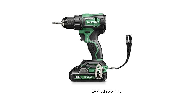 hikoki ds18dewhz akkus fúró - csavarozó 18v 70nm 2x4,0ah akkuval