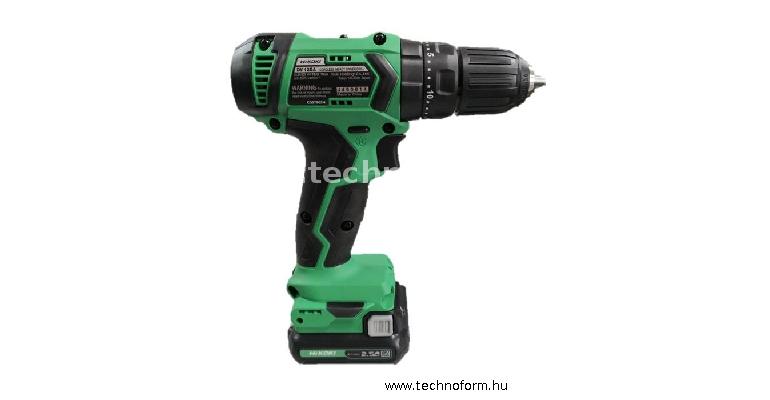 hikoki dv12da akkus ütvefúró - csavarozó 38nm 12v 2x2,5ah liion akkuval