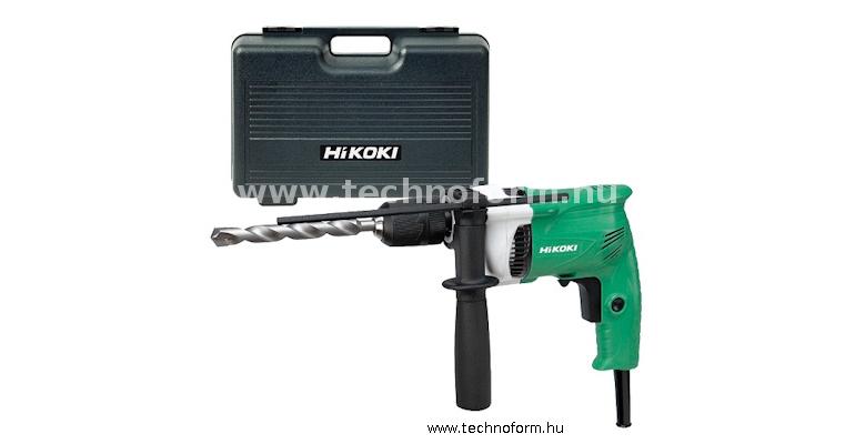 hikoki dv16vsswuz ütvefúró gyorstokmánnyal kofferben 600w 0-2900/perc