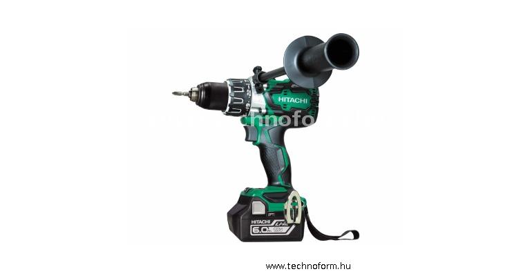 hikoki dv18dbl2-5ah akkus ütvefúró - csavarozó 136nm 18v 2x5ah akkués töltő hitbox-ban