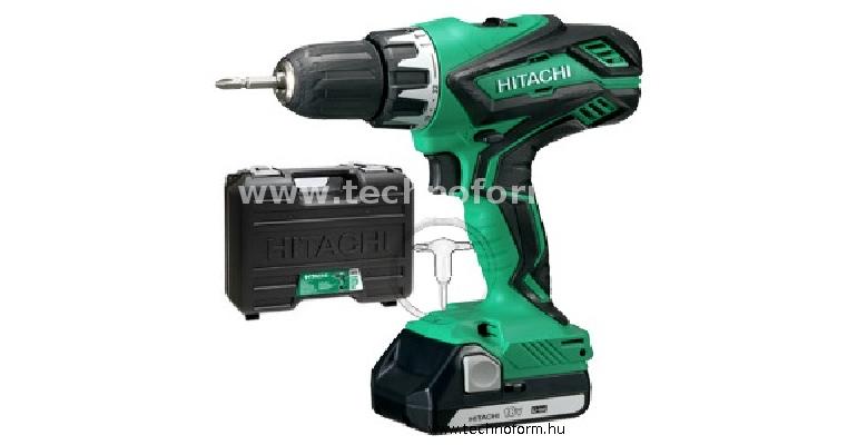 hikoki dv18djl-3ah akkus ütvefúró-csavarbehajtó 55nm 18v 2x3.0ah li-ion akkuval