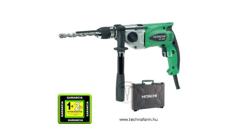 hikoki dv18v ütvefúrógép gyorstokmánny 690w 0-1000 és 0-300/perc - dv18vwuz