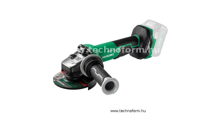hikoki g1813df-w4z akkus sarokcsiszoló 125mm alsó kapcsoló 18v akku és töltő nélkül