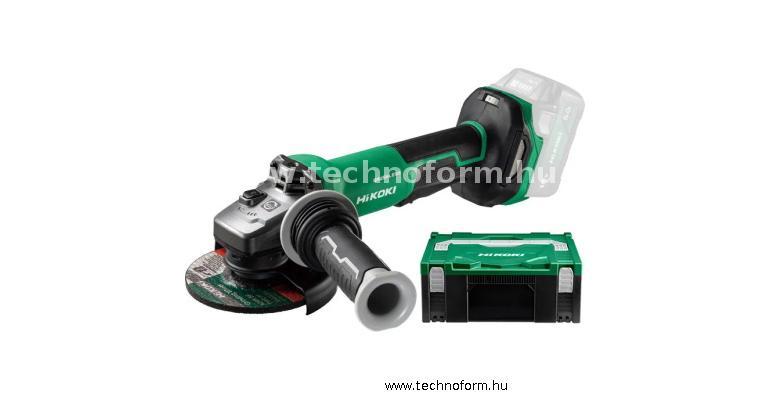 hikoki g1813dvfw2z akkus sarokcsiszoló 125mm 18v akku és töltő nélkül hitbox kofferben