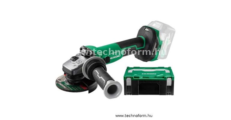 hikoki g3612dvew2z akkus sarokcsiszoló 115mm 36v akku és töltő nélkül hitbox-ban