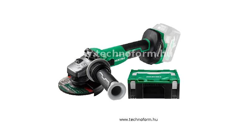 hikoki g3613de-w2z akkus sarokcsiszoló 125mm 36v akku és töltő nélkül hitbox kofferben
