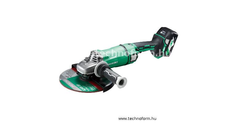 hikoki g3623daw4z akkus sarokcsiszoló 230mm 36v akku és töltő nélkül kofferben