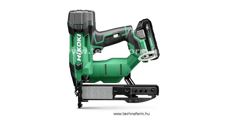 hikoki n1804dawxz akkus tűszegező 18v 2x2,0ah akku és töltő hitboxban
