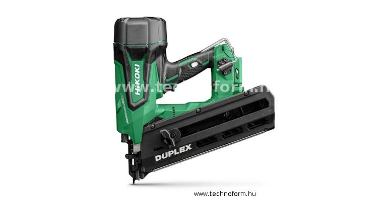 hikoki nr3675ddwrz akkus duplex szegbelövő légrugós 2x36v 4,0ah akkuval hitbox kofferben