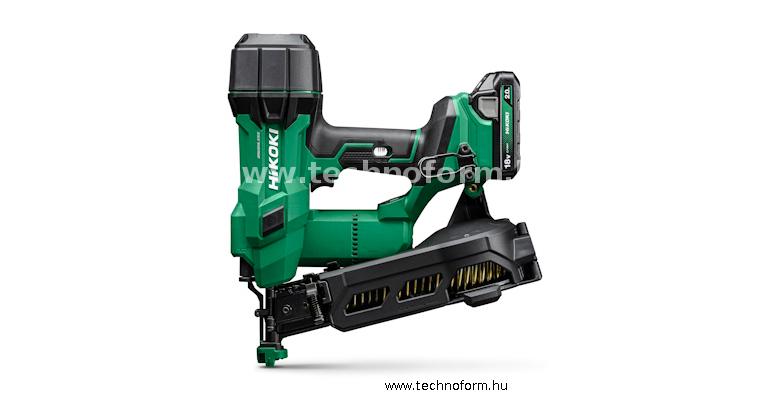 hikoki nv1845da-w6z akkus zsindelyszegező légrugós 18v akku és töltő nélkül hitbox kofferben