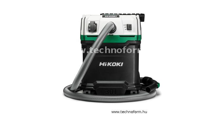 hikoki rp300ylwaz ipari porszívó száraz-nedves l-osztály 1200w 30l