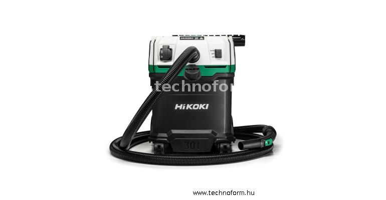 hikoki rp300ymwaz ipari porszívó száraz-nedves m-osztály 1200w 30l