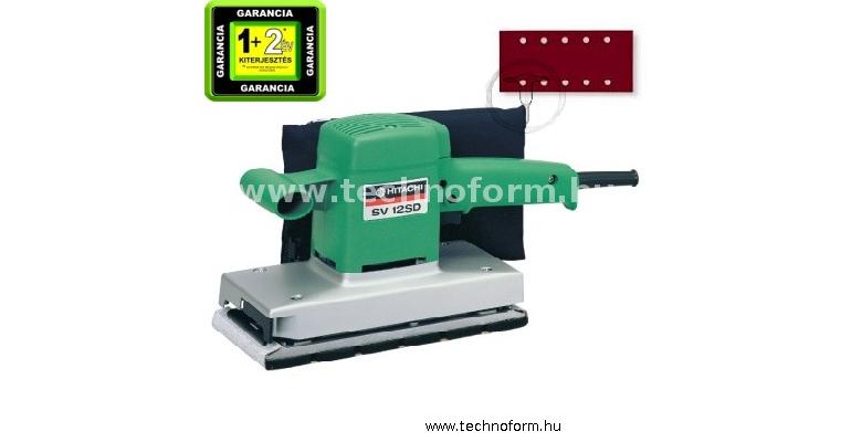 hikoki sv12sdubz rezgőcsiszoló 300w 114x228mm