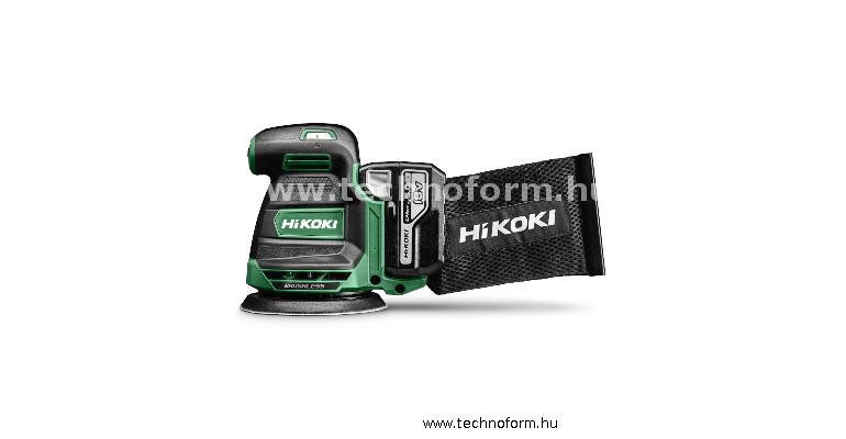 hikoki sv1813dawpz akkus excentercsiszoló 18v 125mm 2x5,0ah akkuval hitboxban