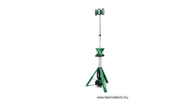 hikoki ub18dgw4z akkus led állványos lámpa 18v 123-215 cm  akku és töltő nélkül