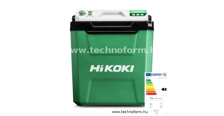 hikoki ul18dfw4z hűtő fűtő doboz 24l dc12v 18v akku és töltő nélkül