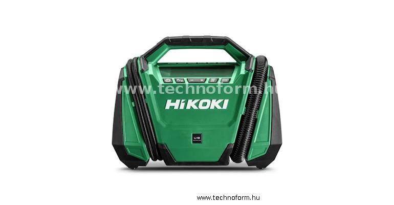 hikoki up18daw4z akkus kompresszor 18v 11bar akku és töltő nélkül