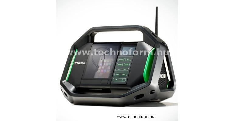 hikoki ur18dsal akkus rádió 9,6v-18v akku és töltő nélkül - ur18dsalw4z