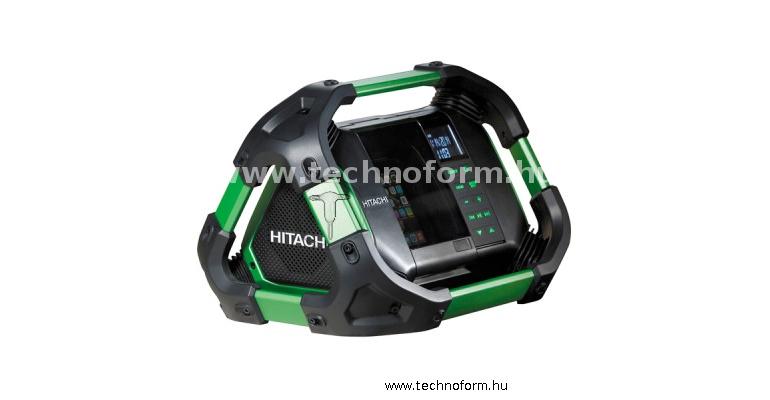 hikoki ur18dsdlw4z akkus rádió 9,6-18v bluetooth dab akku és töltő nélkül