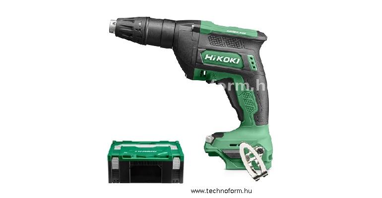 hikoki w18da-w2z akkus gipszkarton csavarbehajtó 18v akku és töltő nélkül hitbox kofferben