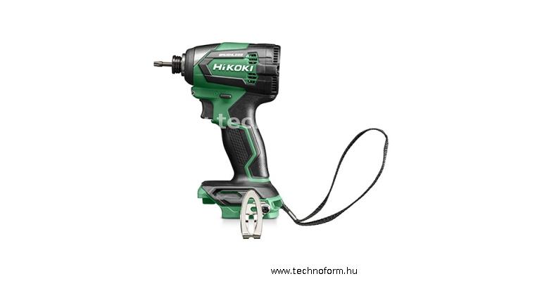 hikoki wh18dew4z akkus ütvecsavarozó 1/4" 175nm 18v akku és töltő nélkül papírdobozban