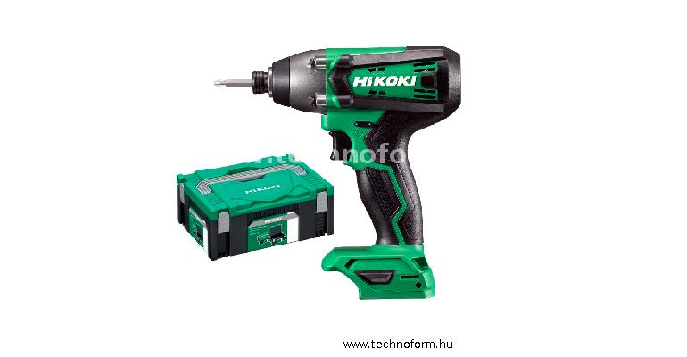 hikoki wh18df-basic-hsc akkus ütvecsavarozó 1/4" 150nm 18v akku és töltő nélkül hitbox-ban - wh18dfw2z