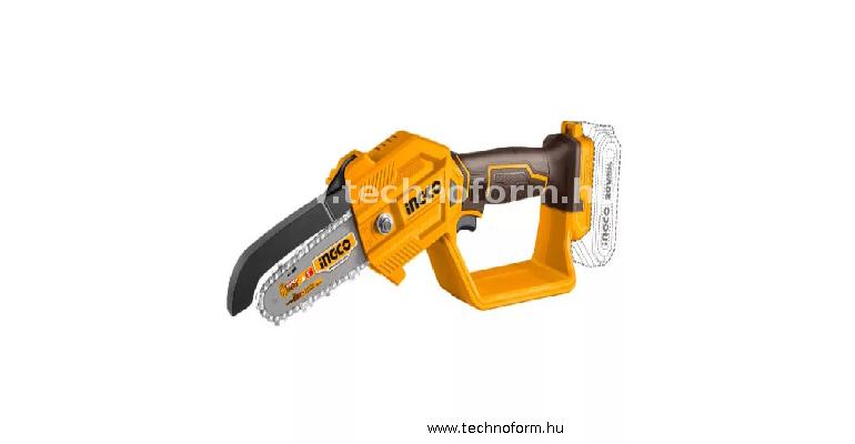 ingco cgsli2058 akkus ágvágó láncfűrész 20v akku és töltő nélkül